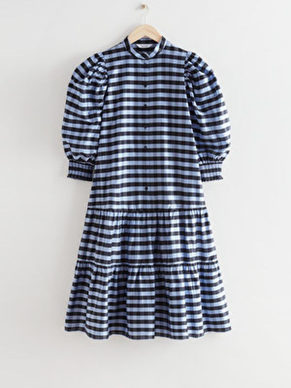 Blue Gingham Dress